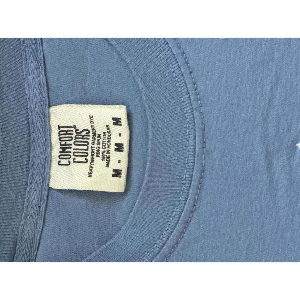Delta Delta Delta Blue Graphic Short Sleeve T-Shirt - Picture 4 of 4